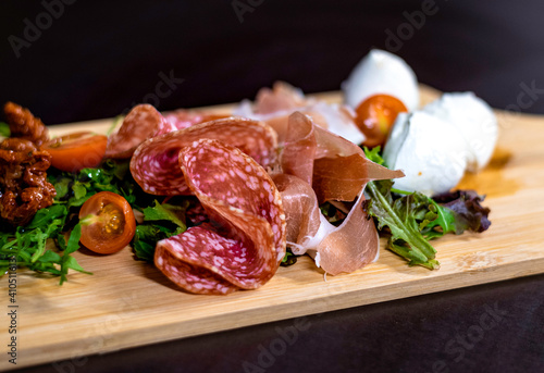 meat and vegetables, italian