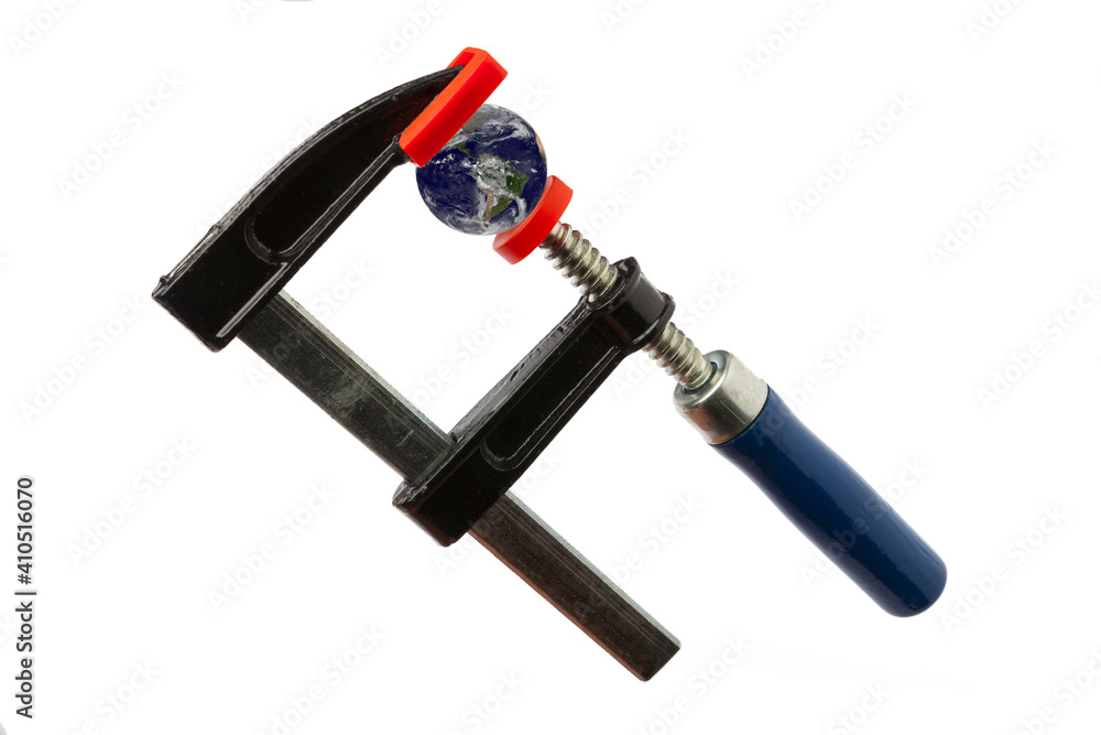 Clamp Squeezing the World Clamp Squeezing the World