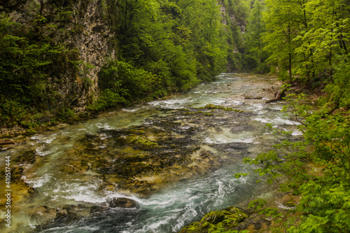 Vintgar gorge near Bled, Slovenia