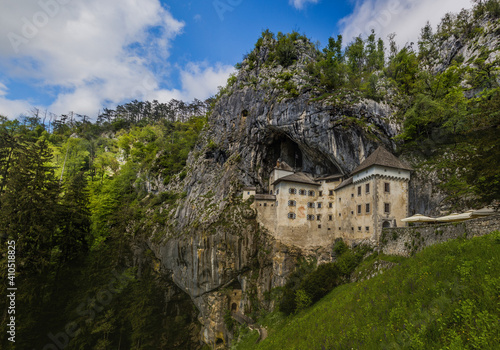 Wallpaper Mural View of Predjama castle, Slovenia Torontodigital.ca
