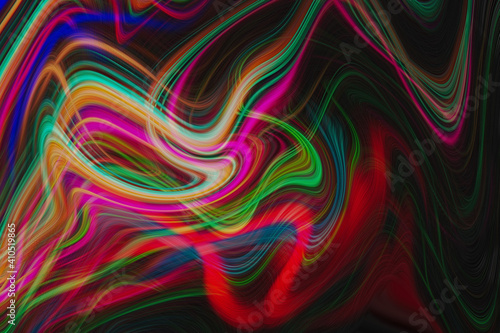Abstract light trails, background illustration