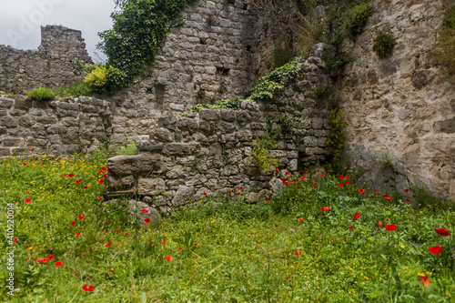 Ruins of an ancient settlement Stari Bar, Montenegro