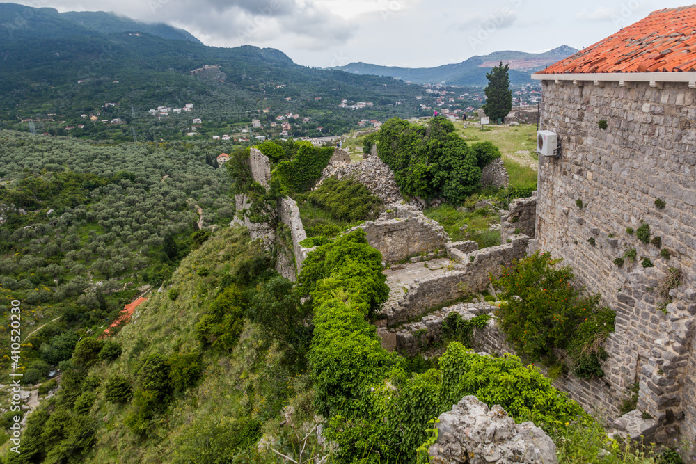 Ruins of an ancient settlement Stari Bar, Montenegro Ruins of an ancient settlement Stari Bar, Montenegro