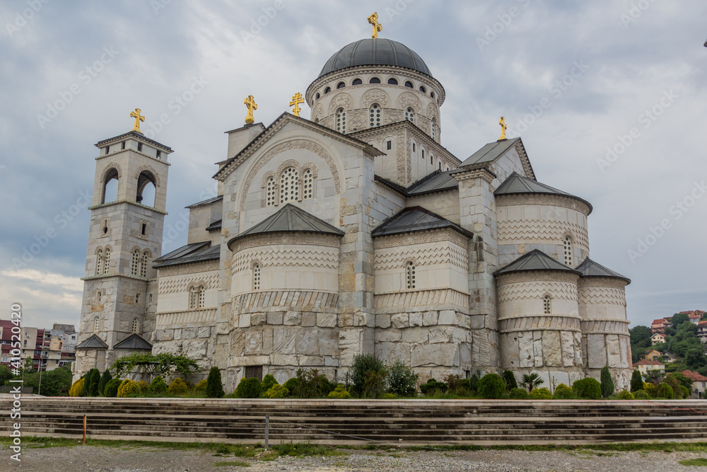 Φωτογραφία Cathedral of the Resurrection of Christ in Podgorica, capital of Montenegro