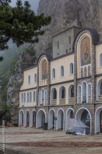 View of Ostrog monastery, Montenegro © Matyas Rehak
