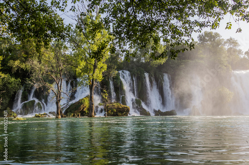 Fototapeta Naklejka Na Ścianę i Meble -  Kravica waterfalls in Bosnia and Herzegovina