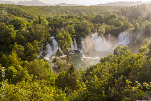 Kravica waterfalls in Bosnia and Herzegovina