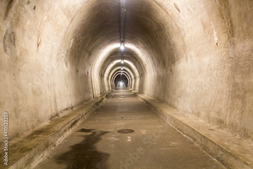Pedestrian tunnel Gric in Zagreb  Croatia