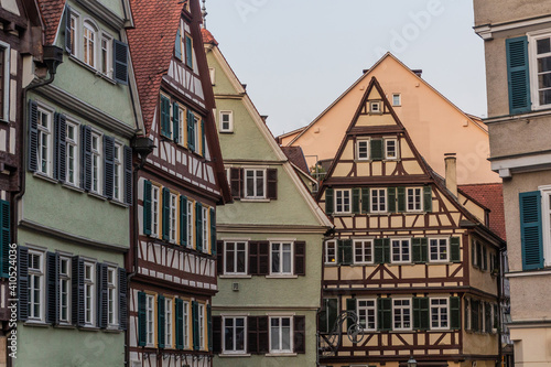 Medieval houses in Tubingen, Germany