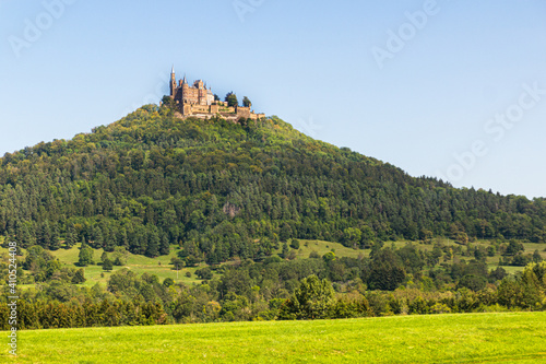 Photography Hohenzollern Castle in the state of Baden-Wuerttemberg, Germany