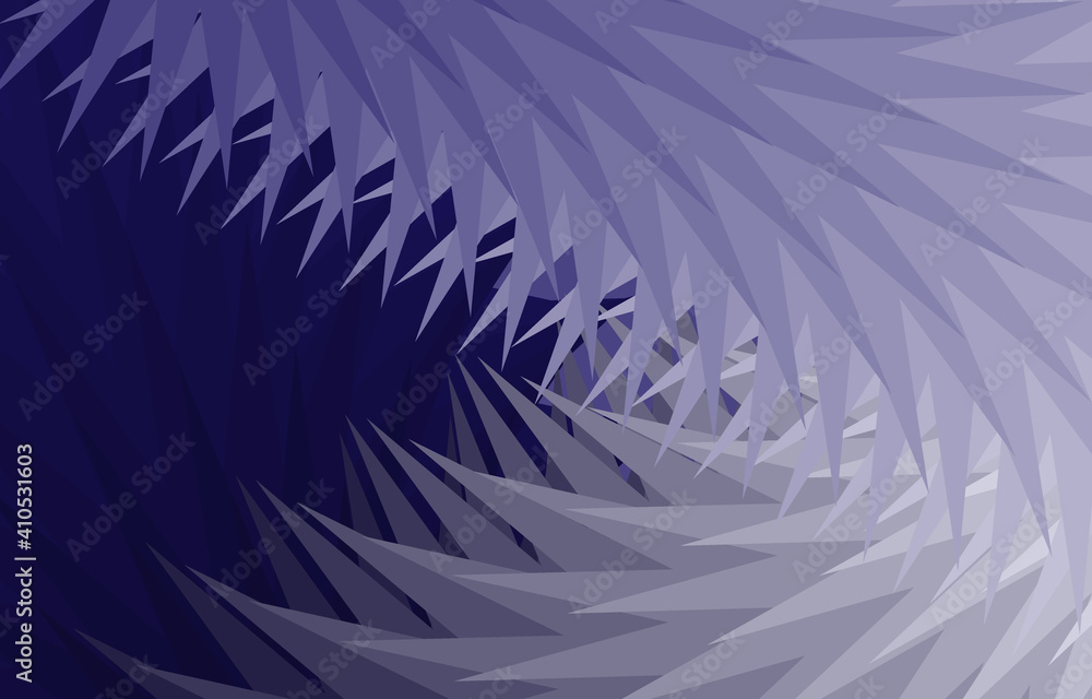 Blend gradient pattern on a blue-gray background.