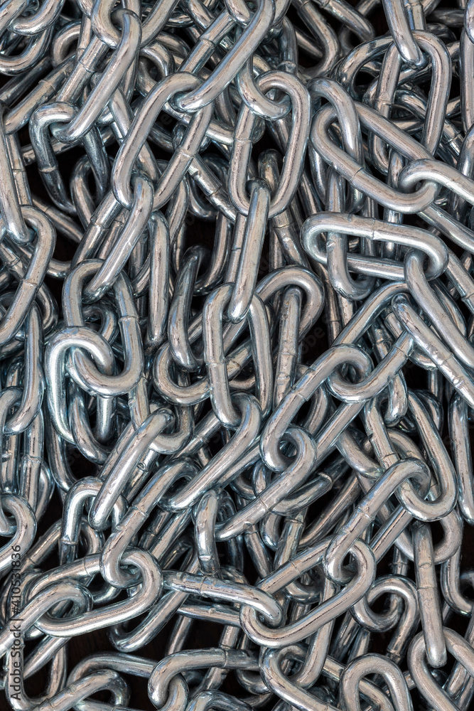 silver chain texture on black background silver chain texture on black background