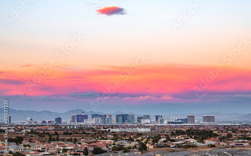 Las Vegas skyline photo