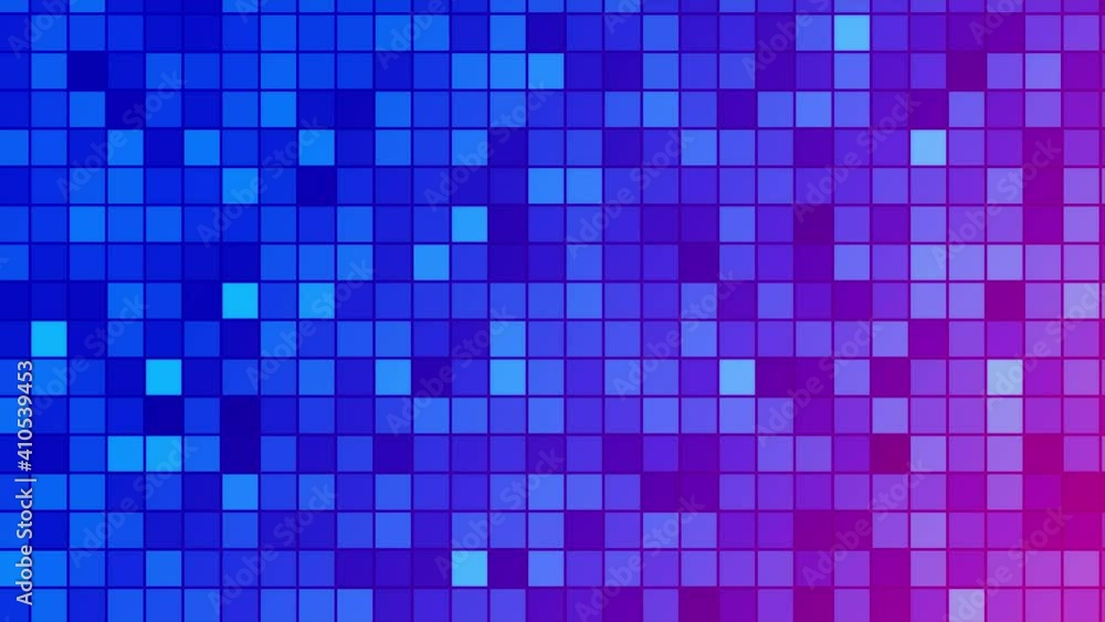 Abstract Blue And Red Flickering And Glowing Digital Squares Grid Seamless Loop Background Animation Abstract Blue And Red Flickering And Glowing Digital Squares Grid Seamless Loop Background Animation