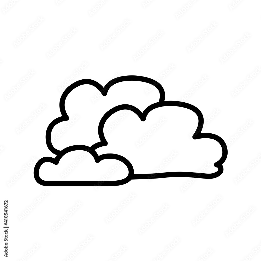 cloudy icon design vector template cloudy icon design vector template