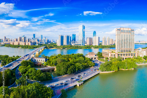 Urban scenery of Huizhou City, Guangdong Province, China