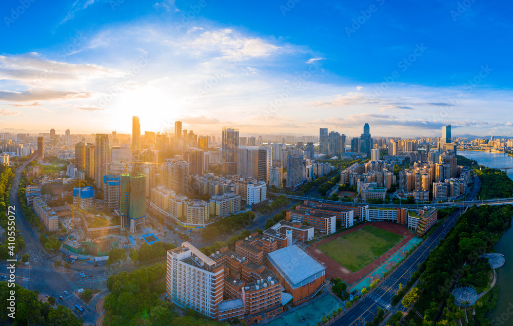 Obraz premium Urban scenery of Huizhou City, Guangdong Province, China