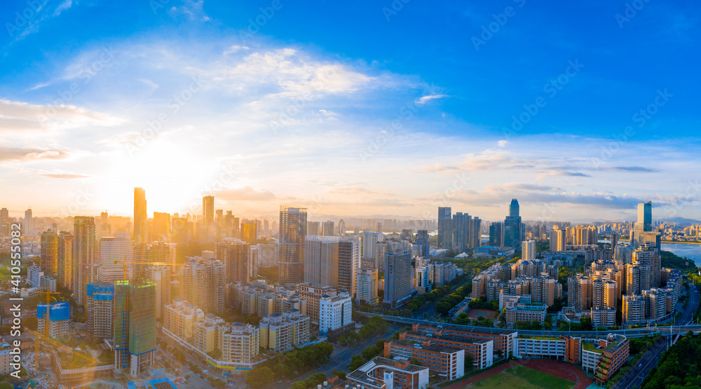 Obraz premium Urban scenery of Huizhou City, Guangdong Province, China