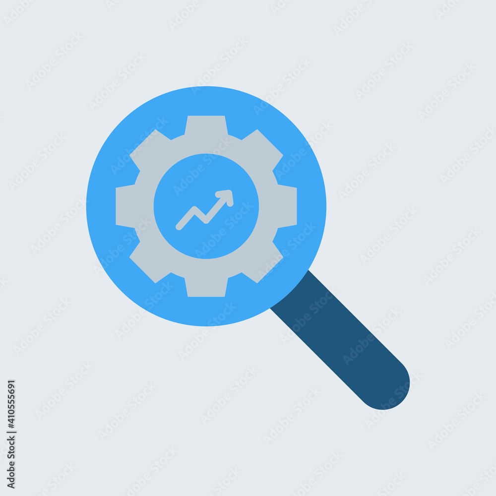 Flat design optimization. Vector Illustration for mobile app, website. Flat design optimization. Vector Illustration for mobile app, website.