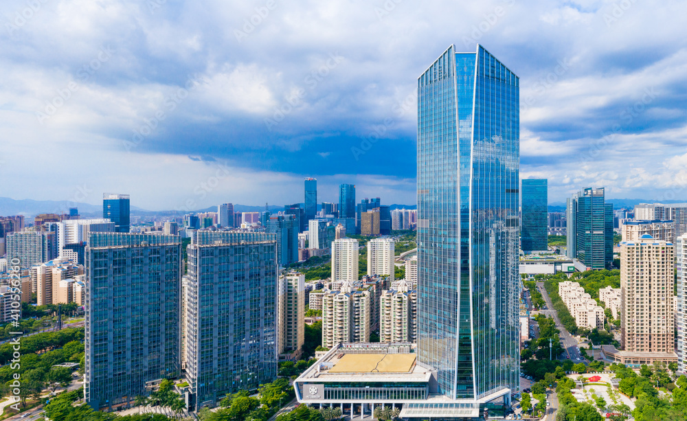 Obraz premium Urban scenery of Huizhou City, Guangdong Province, China