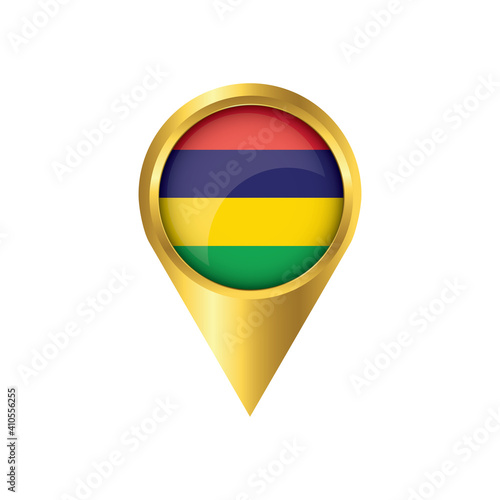 Flag of Mauritiana.symbol check in Mauritiana, golden map pointer with the national flag of Mauritiana in the button. vector illustration. Free Download Flag of Mauritiana.symbol check in Mauritiana, golden map pointer with the national flag of Mauritiana in the button. vector illustration. - GFXLoad