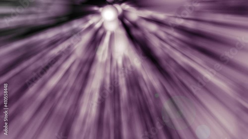 Moving balls with rays