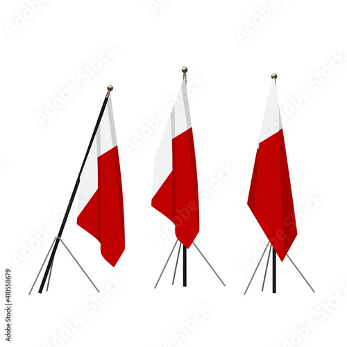 ドバイ首長国・アジュマン首長国 国旗