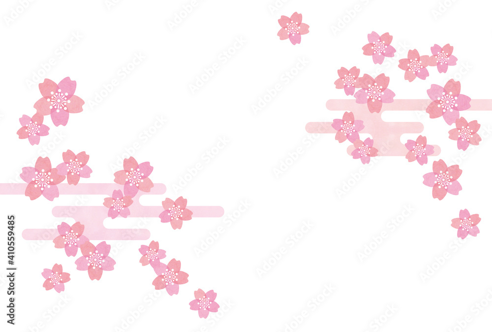 桜バックグラウンド 桜バックグラウンド