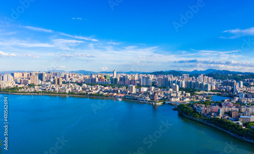 Urban scenery of Huizhou City  Guangdong Province  China