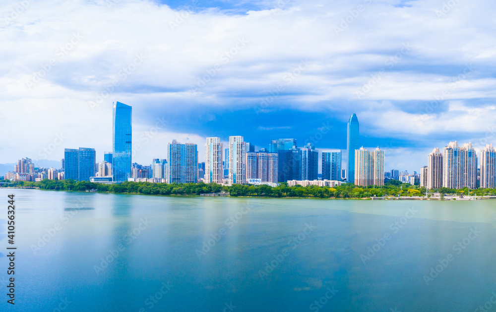 Obraz premium Urban scenery of Huizhou City, Guangdong Province, China