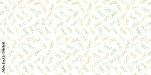 Butterfly seamless pattern, spring background
