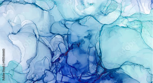 Abstract colored liquid ink...