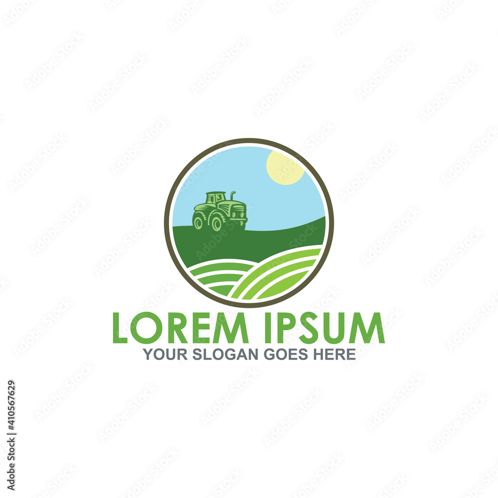 farming vector , agriculture logo vector