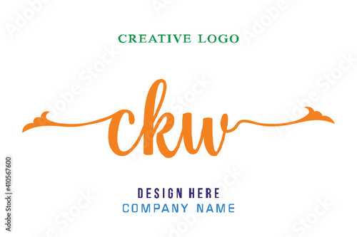 CKW  lettering logo is simple, easy to understand and authoritative