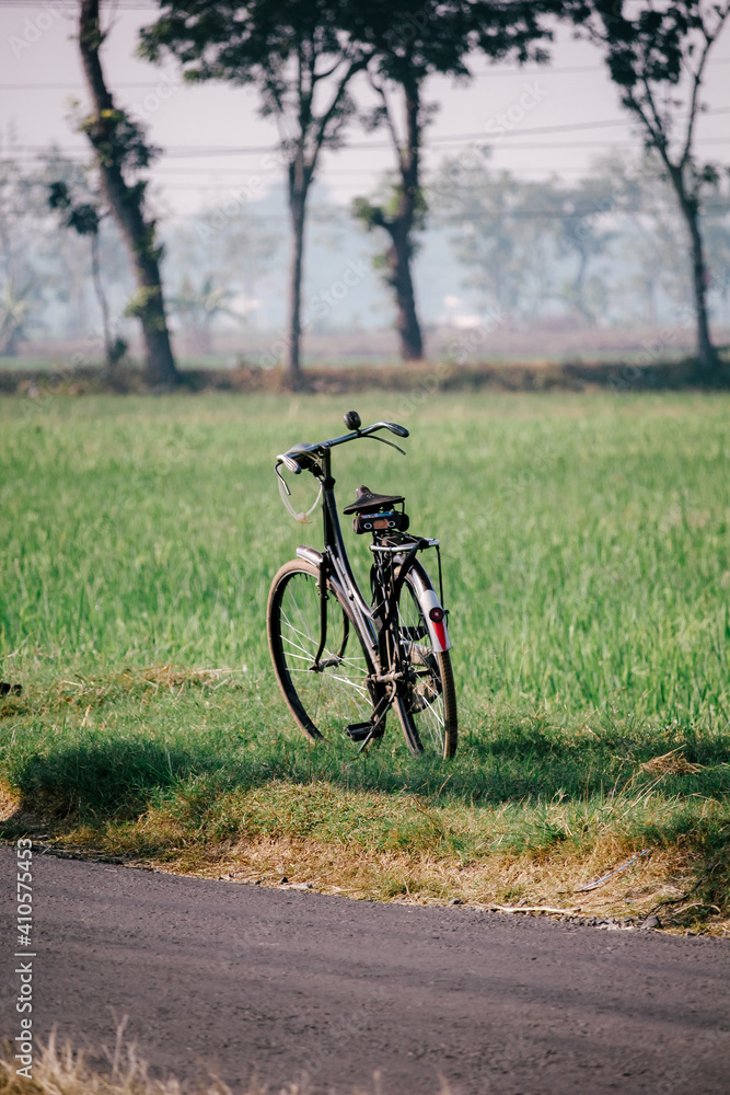 Obraz premium bike on the road