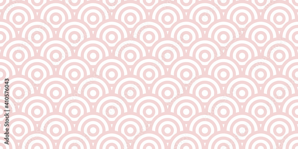 Pink and white seamless repeat pattern background.
