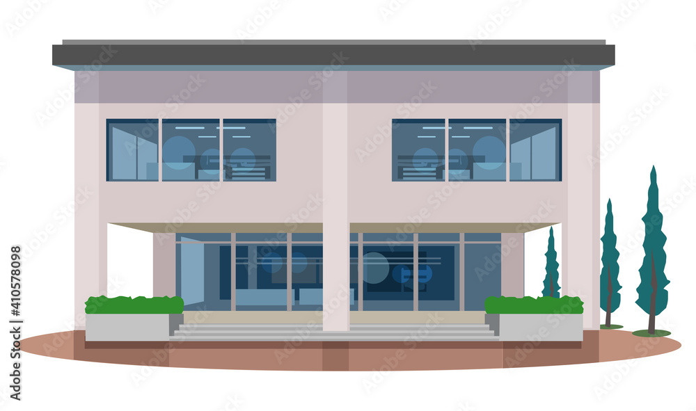 地域公民館-主線無しイラスト 地域公民館-主線無しイラスト