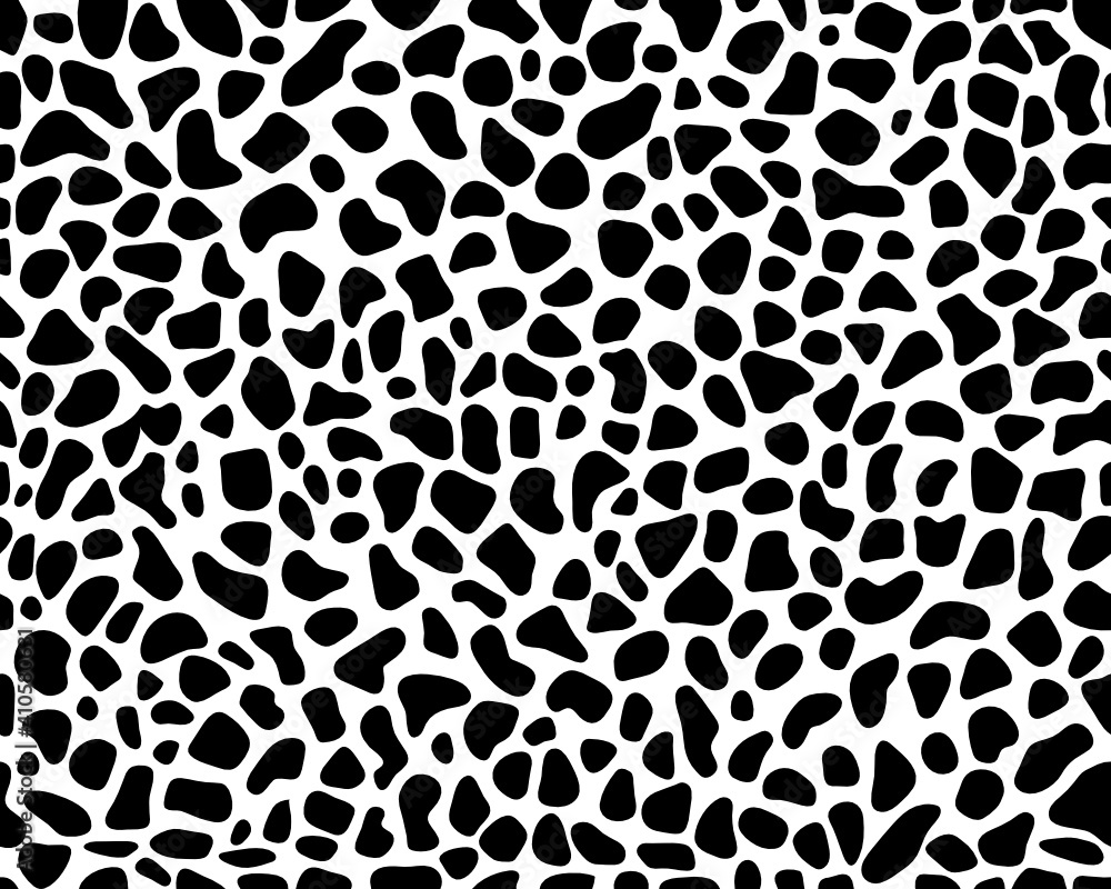 SVG Print of skin of leopard on a white background SVG Print of skin of leopard on a white background