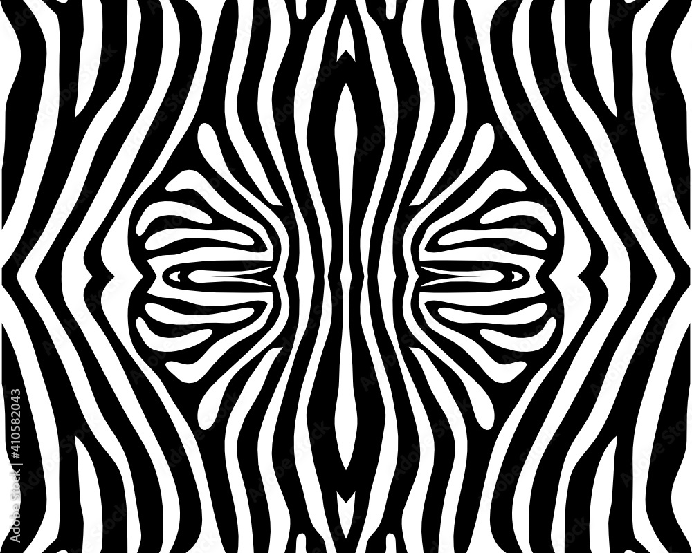 SVG Seamless zebra pattern in black and white on a white background SVG Seamless zebra pattern in black and white on a white background