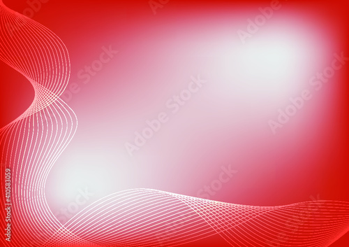 red and white abstract background with white lines, Beautiful color red and white sample in A4 size, labels of your business, red and white pattern for posters.