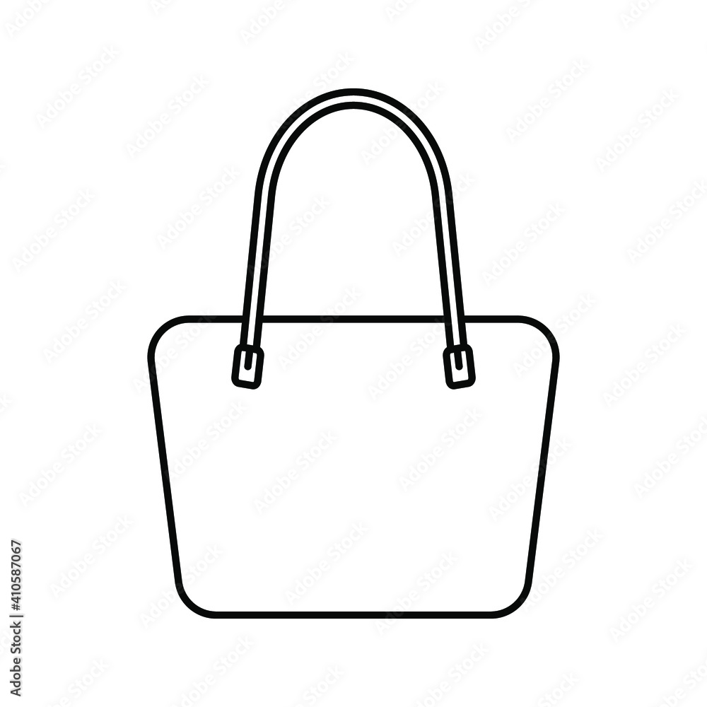 handbag icon. women bag sign. Ladies bag vector illustration. handbag icon. women bag sign. Ladies bag vector illustration.