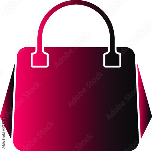 handbag icon. women bag sign. Ladies bag vector illustration.