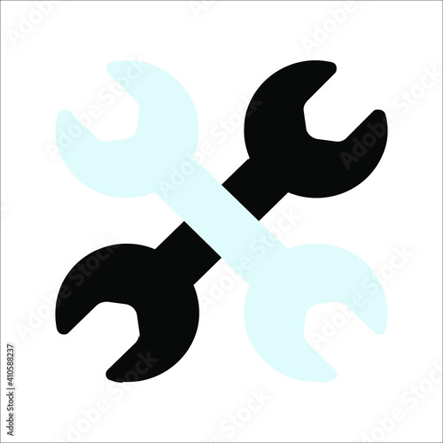 tool vector icon with a white background 10 EPS