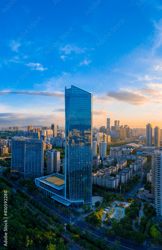 Obraz premium 中国广东省惠州市城市风光