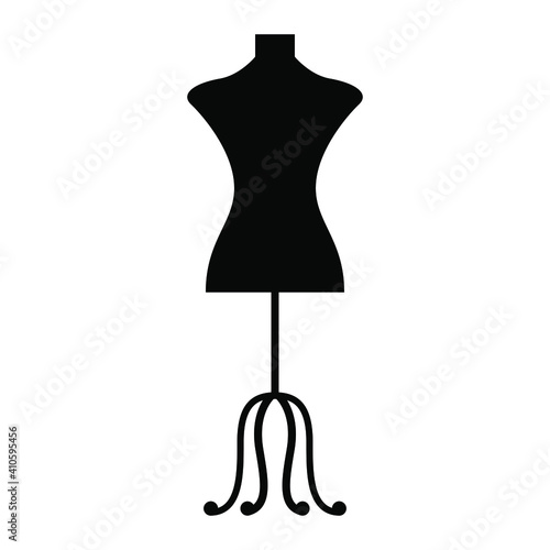 Dummy vector icon set. mannequin illustration sign collection. clothing store symbol.
