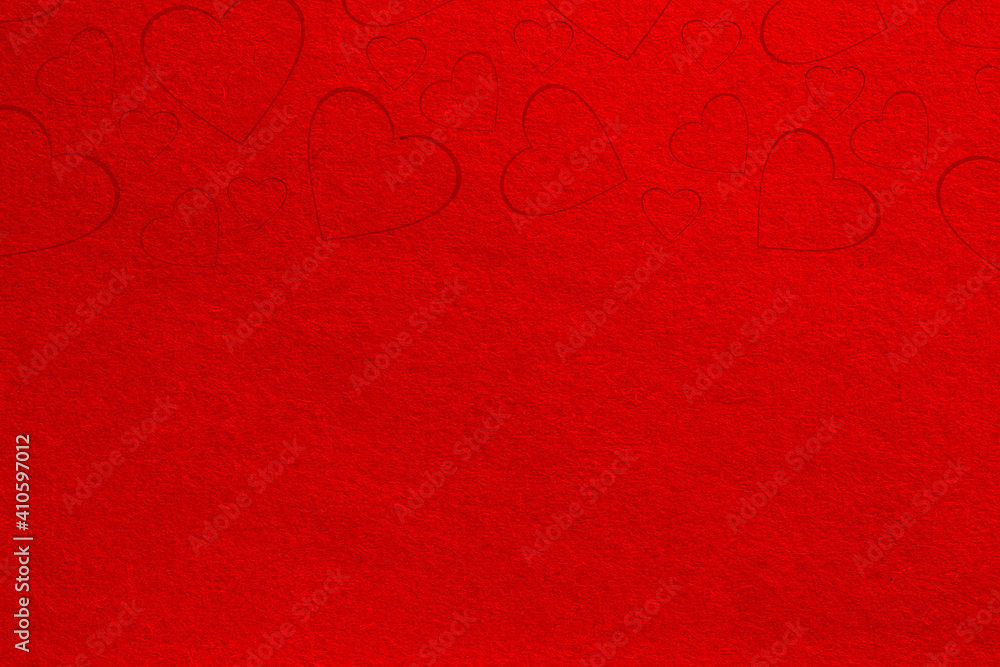 red background with hearts red background with hearts