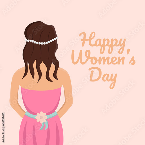 International happy women's day.