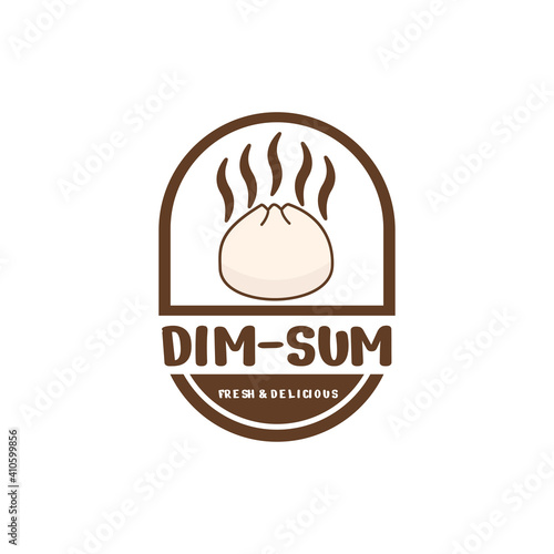 dim sum dumpling logo
