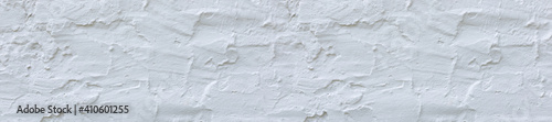 Banner white plastered wall