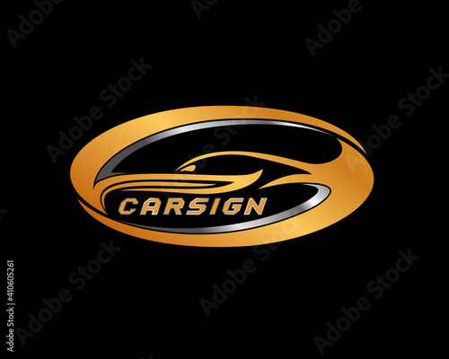 Auto detailing logo concept. cars dealers vector logo design illustration